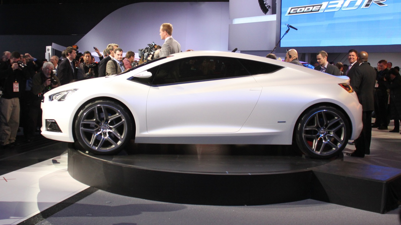 Illustration for article titled Chevrolet Tru 140S Concept: Detroit Auto Show Live Photos